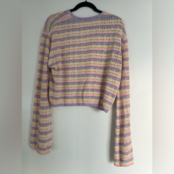 Crochet Cropped Cardigan - Picture 2 of 2